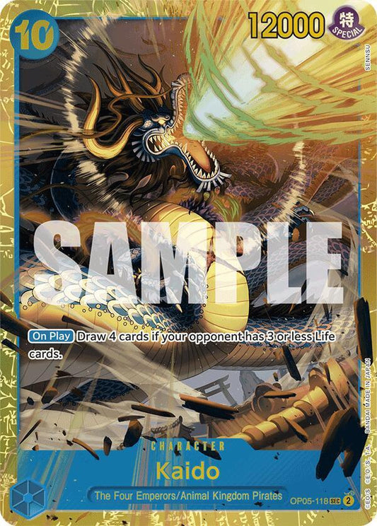 Kaido (Secret Rare) (Reprint) - Premium Booster -The Best- (PRB-01)