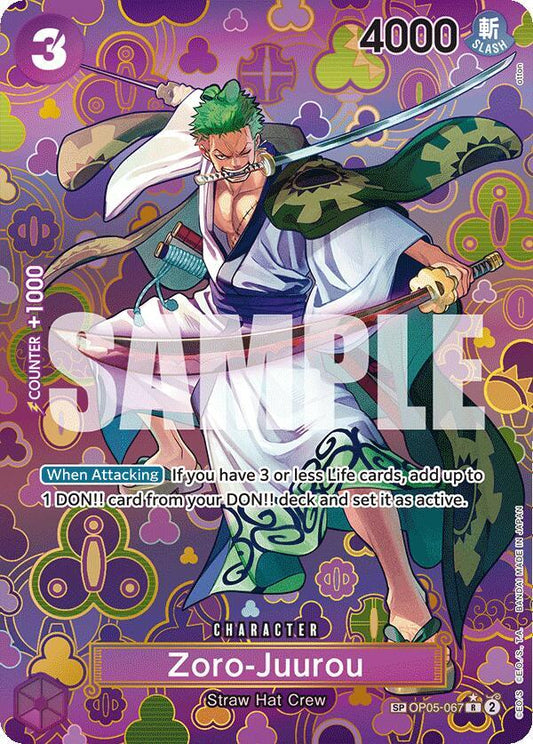 Zoro-Juurou (Special Rare) - Emperors in the New World (OP09)