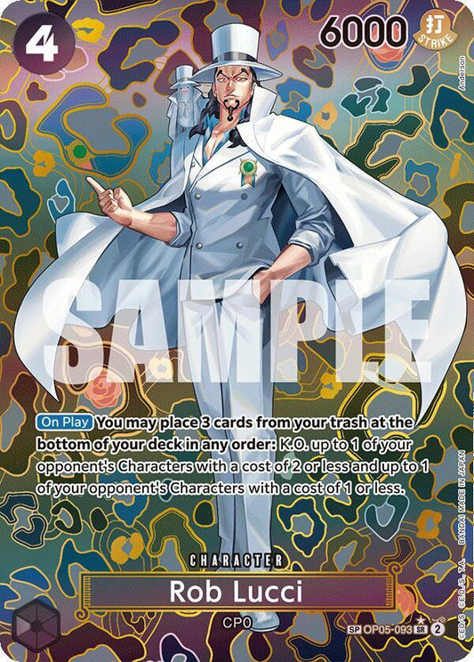 Rob Lucci (Special Rare) - Emperors in the New World (OP09)