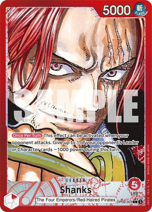 Shanks (Leader) - Emperors in the New World (OP09)