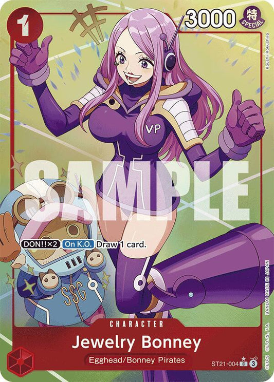 Jewelry Bonney (Parallel) - Starter Deck EX: Gear 5 (ST21)