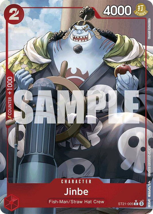 Jinbe (Parallel) - Starter Deck EX: Gear 5 (ST21)