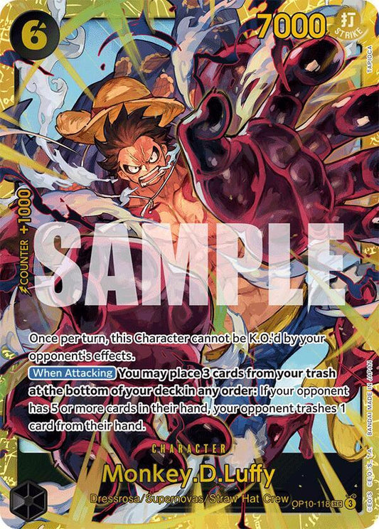 Monkey.D.Luffy (Secret Rare) - Royal Blood (OP10)