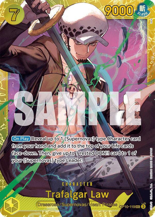 Trafalgar Law (Secret Rare) - Royal Blood (OP10)