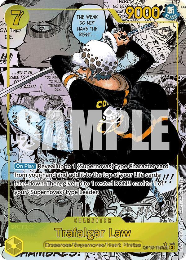 Trafalgar Law (119) (Manga) - Royal Blood (OP10)