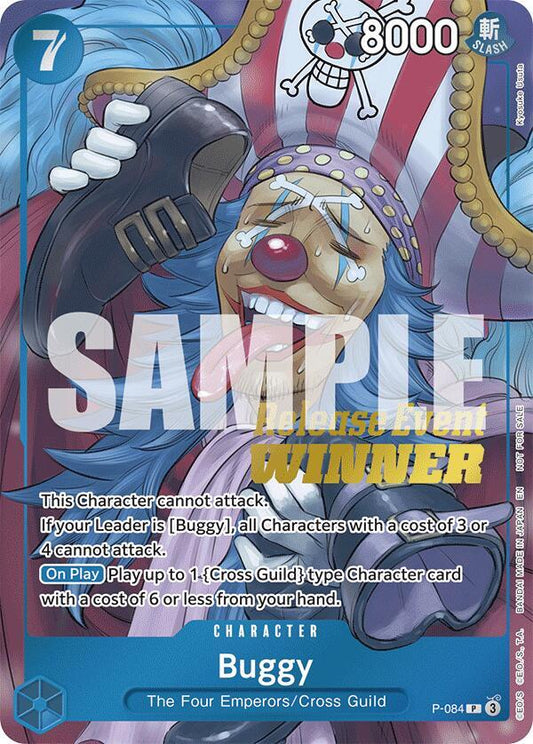 Buggy (OP10 Release Event Winner) - One Piece Promotion Cards (OP-PR)