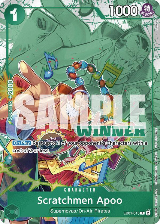Scratchmen Apoo (Winner Pack 2025 Vol. 2) - One Piece Promotion Cards (OP-PR)