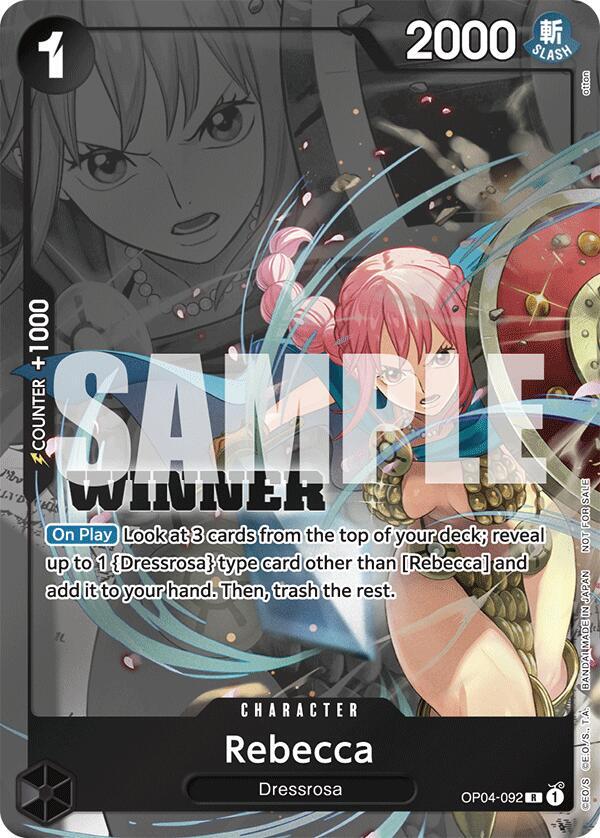 Rebecca (Winner Pack 2025 Vol. 2) - One Piece Promotion Cards (OP-PR)