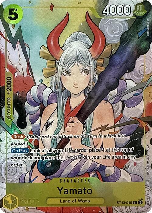 Yamato (Illustration Box Vol.1) - One Piece Promotion Cards (OP-PR)