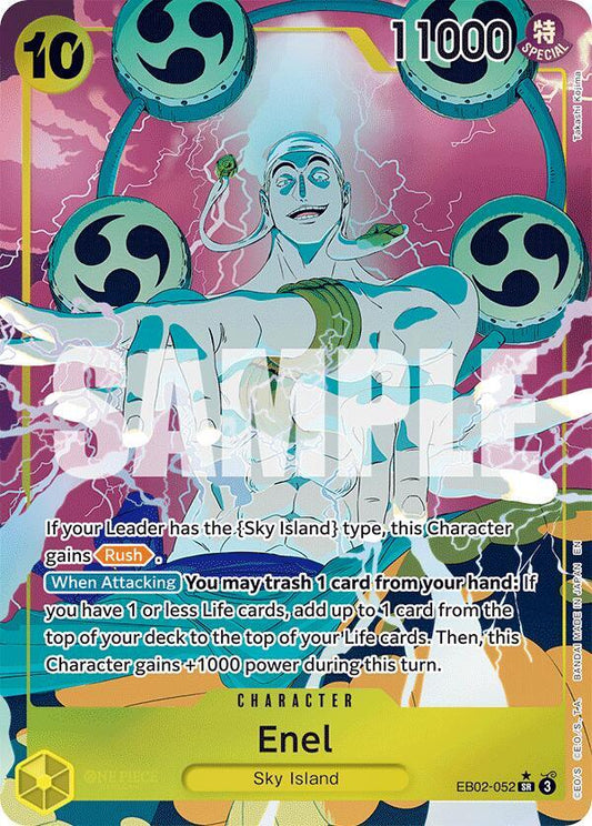 Enel (Parallel) - Extra Booster: Anime 25th Collection (EB-02)