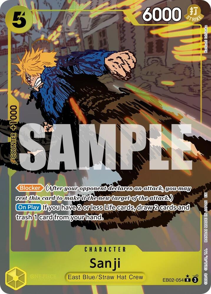 Sanji (Parallel) - Extra Booster: Anime 25th Collection (EB-02)
