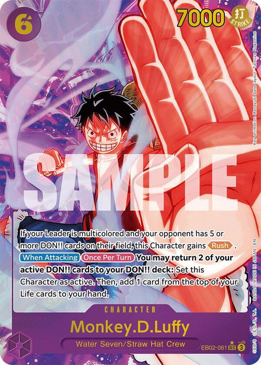 Monkey.D.Luffy (Parallel) - Extra Booster: Anime 25th Collection (EB-02)
