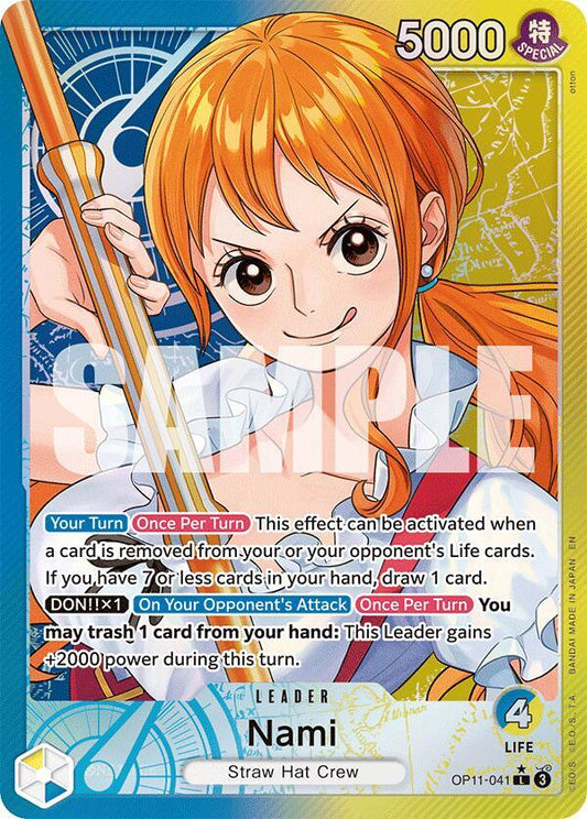 Nami (Leader) - A Fist of Divine Speed (OP11)