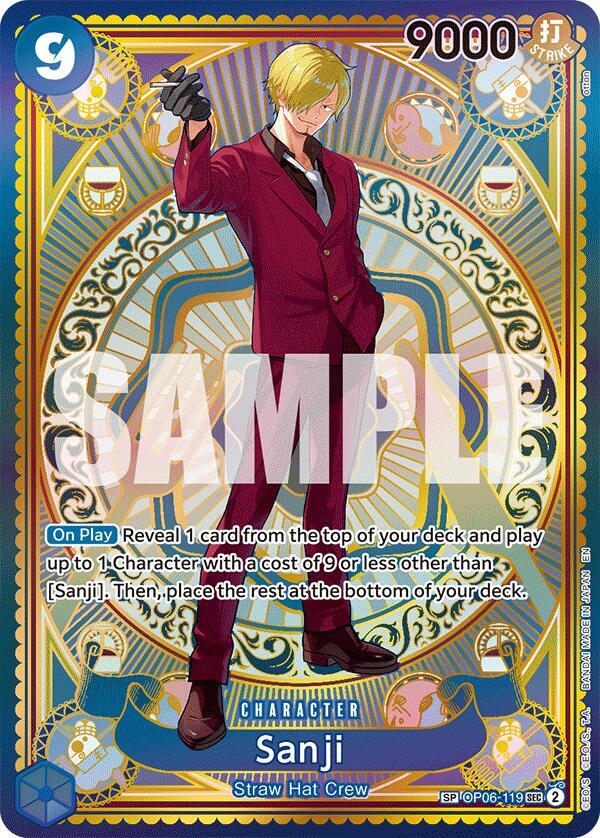 Sanji (Special Rare) - A Fist of Divine Speed (OP11) NM