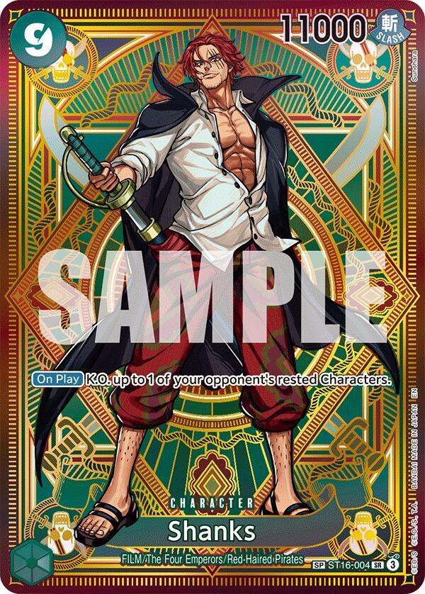 Shanks (Special Rare) - A Fist of Divine Speed (OP11) LP