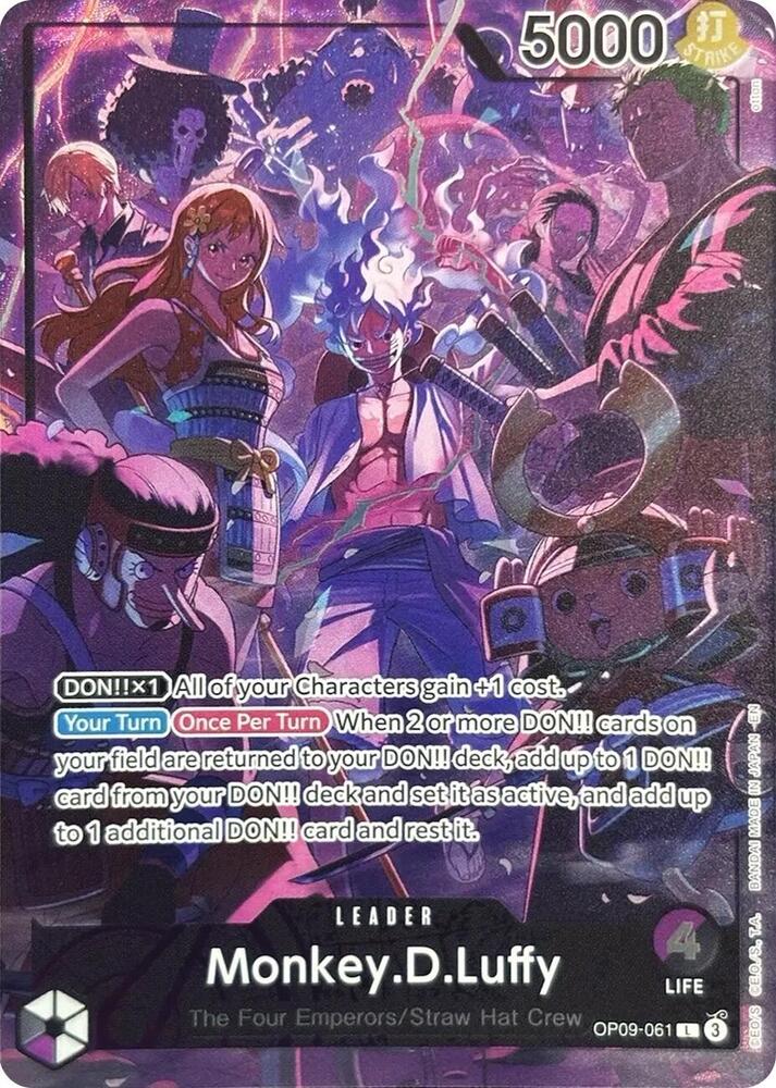 Monkey.D.Luffy (English Version 2nd Anniversary Set) - One Piece Promotion Cards (OP-PR) NM