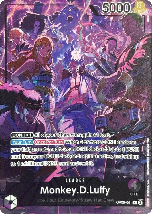 Monkey.D.Luffy (English Version 2nd Anniversary Set) - One Piece Promotion Cards (OP-PR) NM