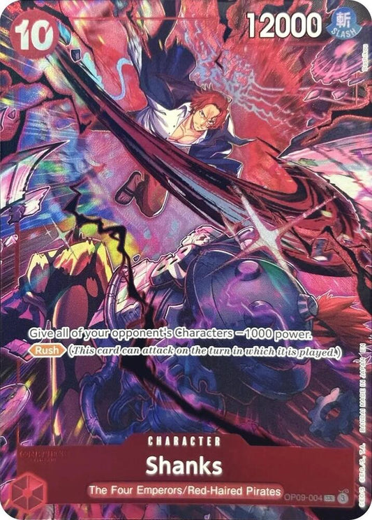 Shanks (004) (English Version 2nd Anniversary Set) - One Piece Promotion Cards (OP-PR)