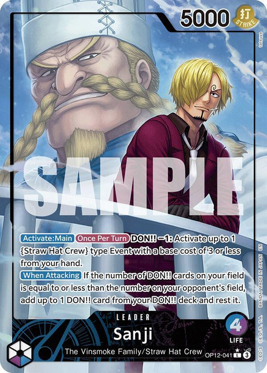 Sanji (Leader) - Legacy of the Master (OP12)