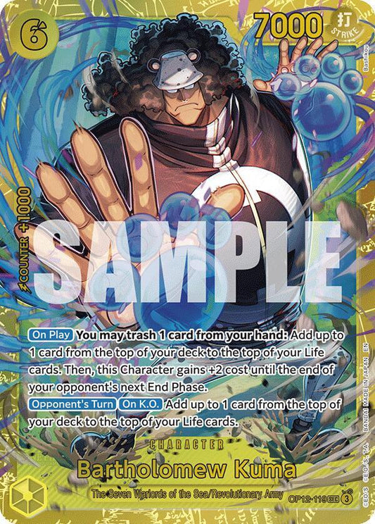Bartholomew Kuma (Secret Rare) - Legacy of the Master (OP12)