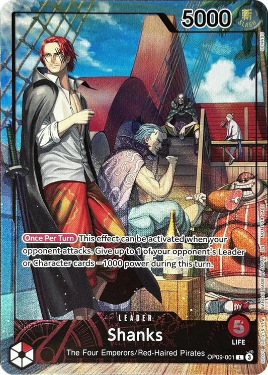 Shanks (2025 PSA Magazine Promo) - One Piece Promotion Cards (OP-PR)