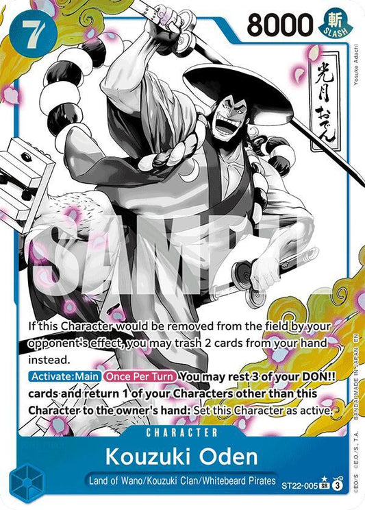 Kouzuki Oden (Parallel) - Starter Deck 22: Ace & Newgate (ST-22)
