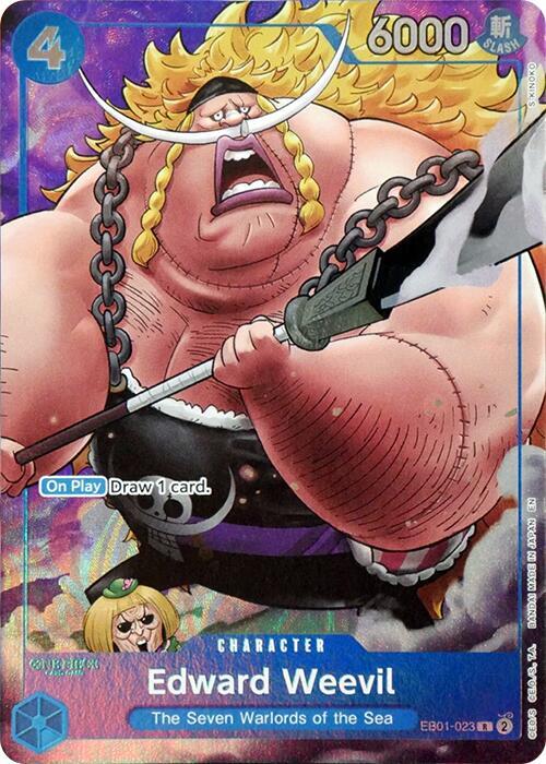 Edward Weevil (Seven Warlords of the Sea Binder Set) - One Piece Promotion Cards (OP-PR)