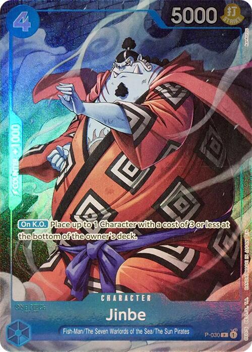 Jinbe (Seven Warlords of the Sea Binder Set) - One Piece Promotion Cards (OP-PR)