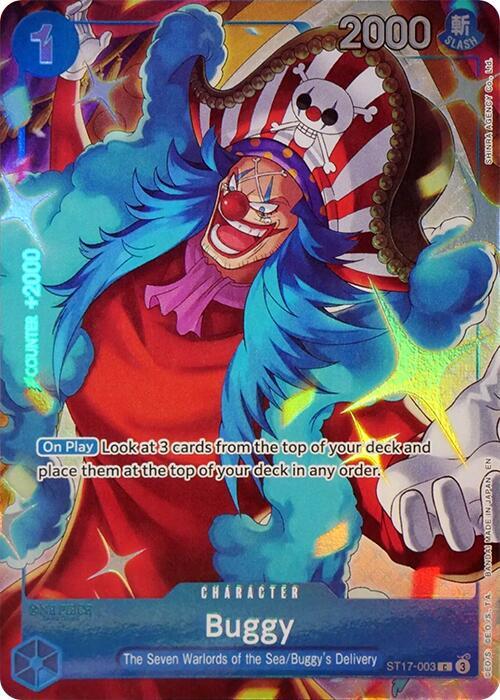 Buggy (Seven Warlords of the Sea Binder Set) - One Piece Promotion Cards (OP-PR)