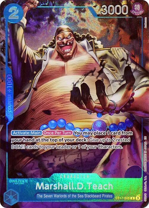Marshall.D.Teach (Seven Warlords of the Sea Binder Set) - One Piece Promotion Cards (OP-PR)