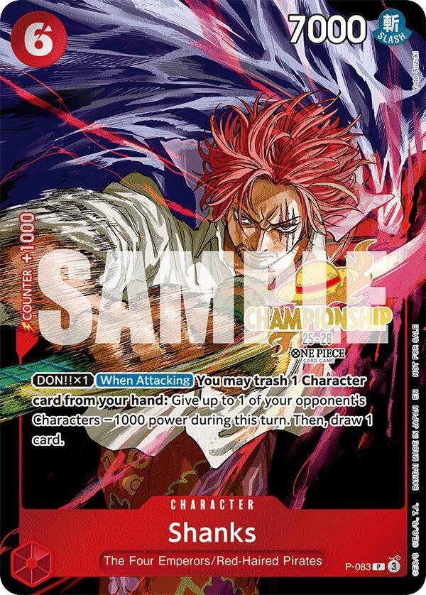 Shanks (CS 25-26 Event Pack) - One Piece Promotion Cards (OP-PR)