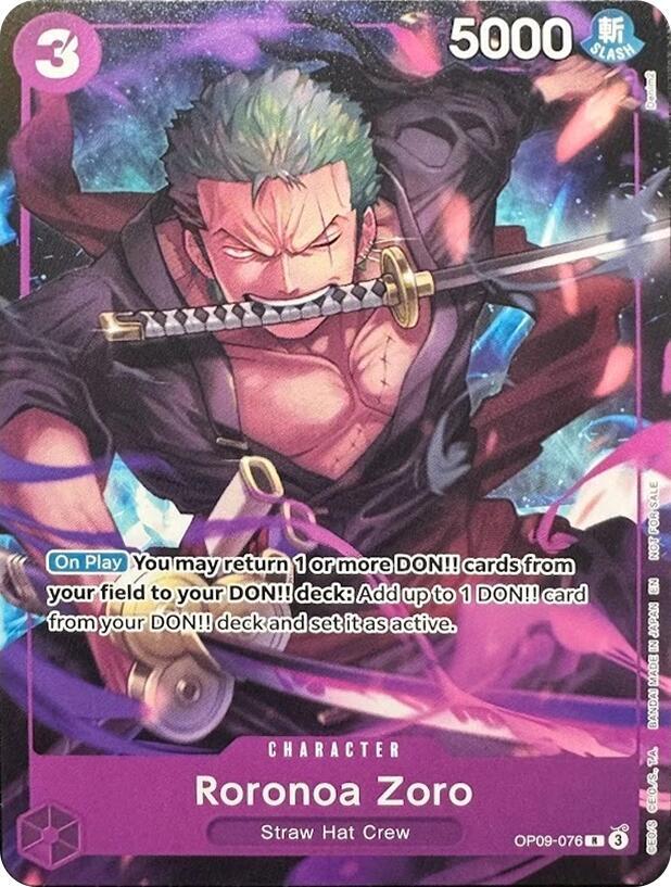 Roronoa Zoro (Welcome Pack Vol. 2) - One Piece Promotion Cards (OP-PR)
