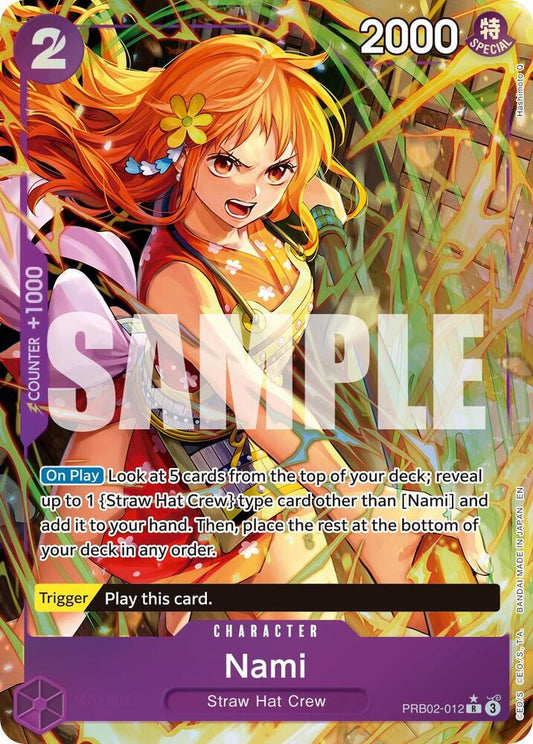 Nami (Parallel) - Premium Booster -The Best- Vol. 2 (PRB-02)