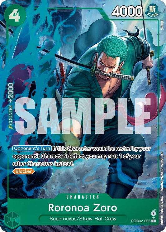Roronoa Zoro (Parallel) - Premium Booster -The Best- Vol. 2 (PRB-02)