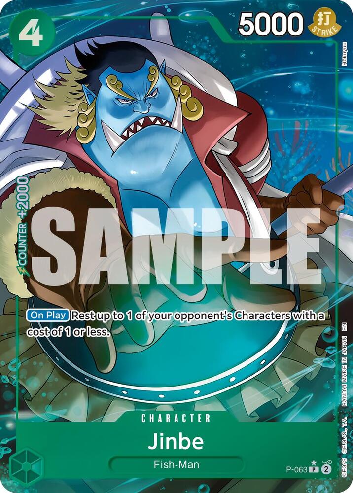 Jinbe - P-063 (Parallel) - Premium Booster -The Best- Vol. 2 (PRB-02)