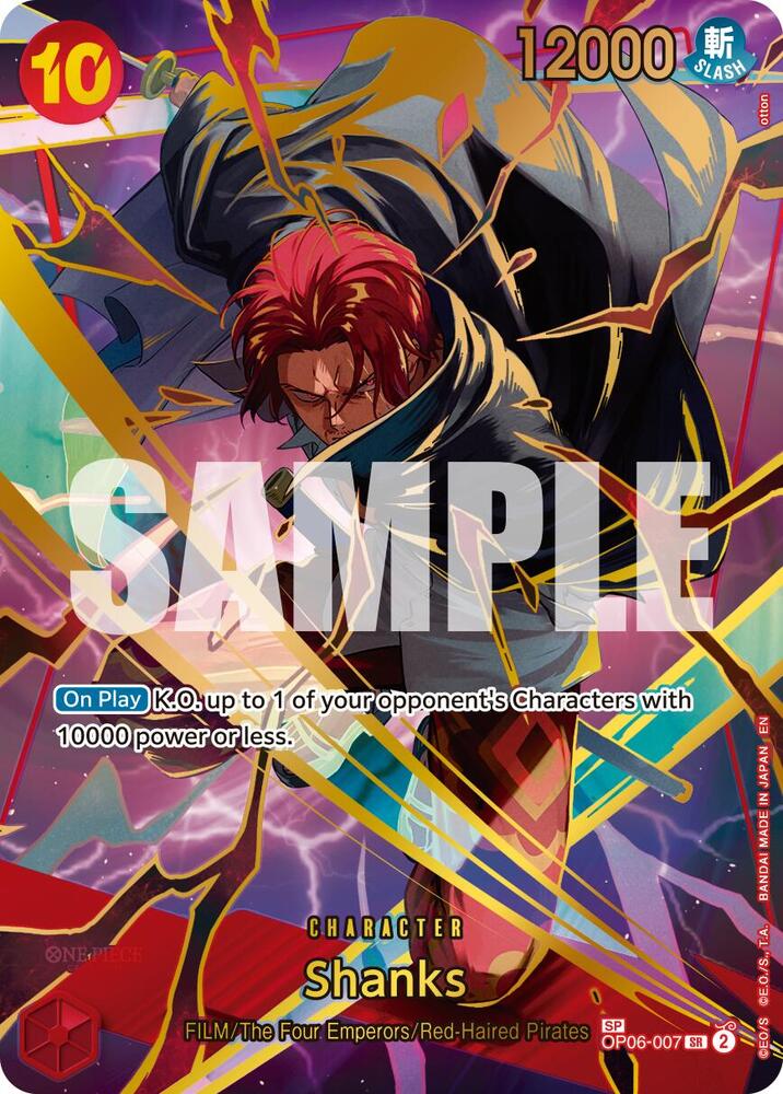 Shanks (Special Rare) - Premium Booster -The Best- Vol. 2 (PRB-02) LP