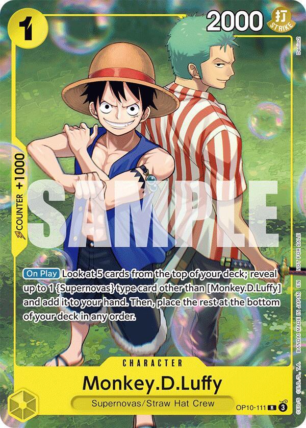 Monkey.D.Luffy (Learn Together Deck Set - Set Sail Event) - One Piece Promotion Cards (OP-PR)