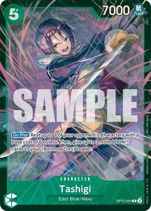 Tashigi (Store Treasure Cup 2025) - One Piece Promotion Cards (OP-PR) SEALED NM