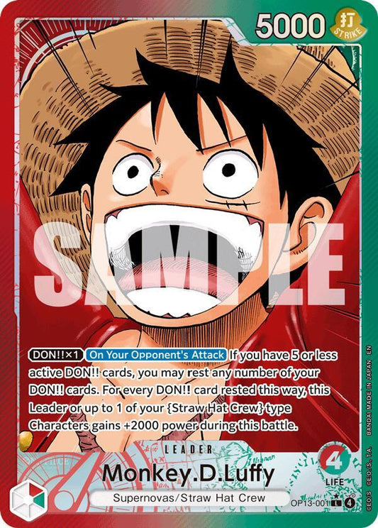 Monkey.D.Luffy (Leader) - Carrying On His Will (OP13)