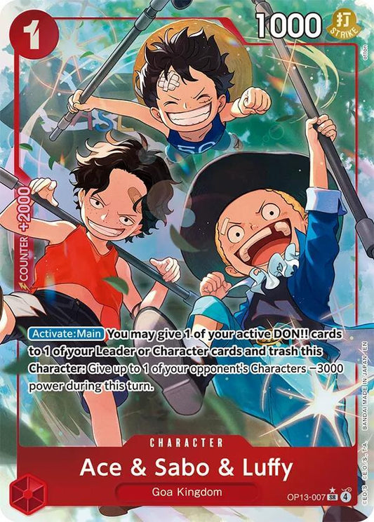 Ace & Sabo & Luffy (Parallel) - Carrying On His Will (OP13)