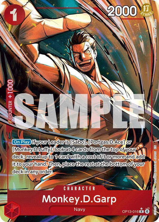 Monkey.D.Garp (Parallel) - Carrying On His Will (OP13)