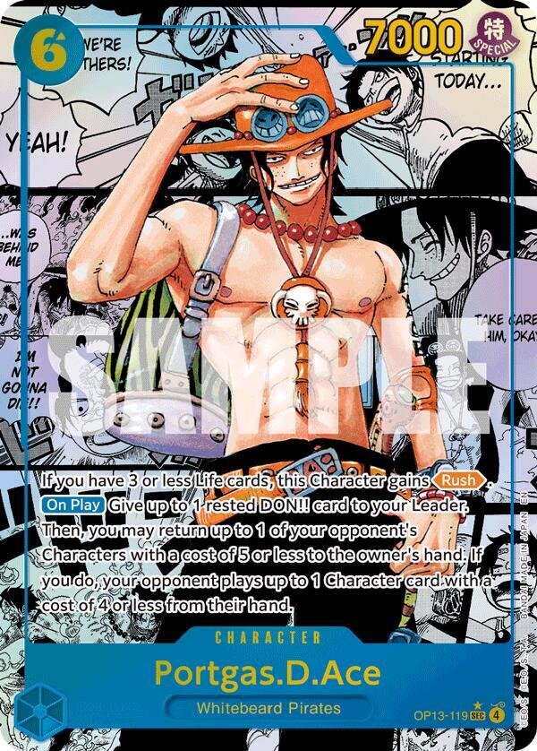 Portgas.D.Ace (Manga) - Carrying On His Will (OP13)