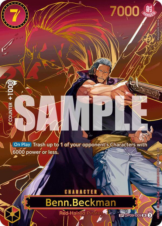 Benn.Beckman (Special Rare) - Carrying On His Will (OP13)