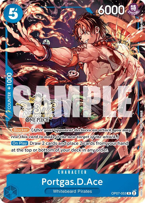 Portgas.D.Ace - OP07-053 (3rd Anniversary Tournament 3 Brothers Pack) - Carrying On His Will: 3rd Anniversary Tournament Cards (OP13 ANN)