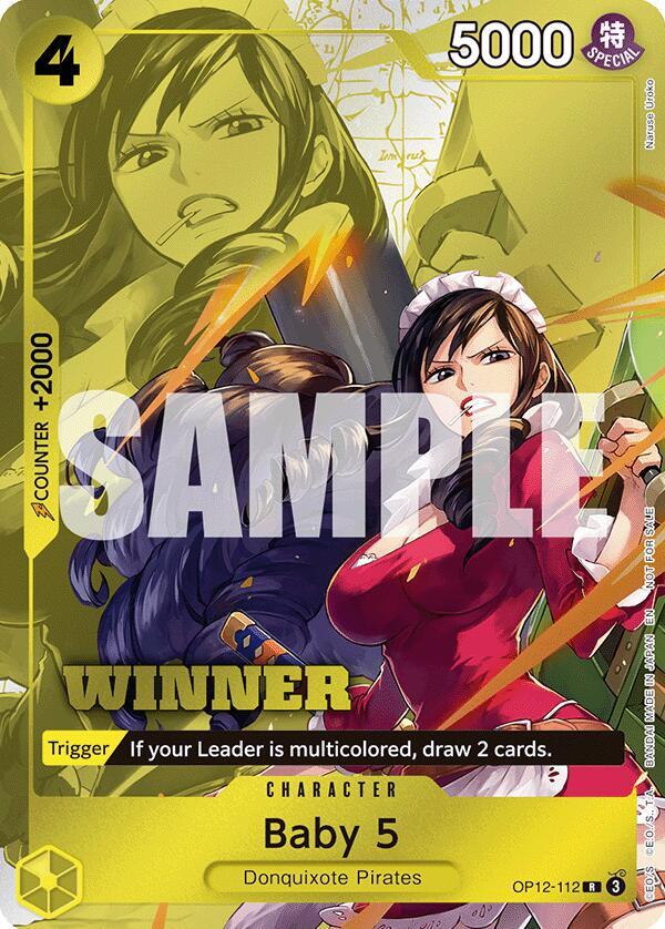 Baby 5 (Winner Pack 2026 Vol. 1) - One Piece Promotion Cards (OP-PR)