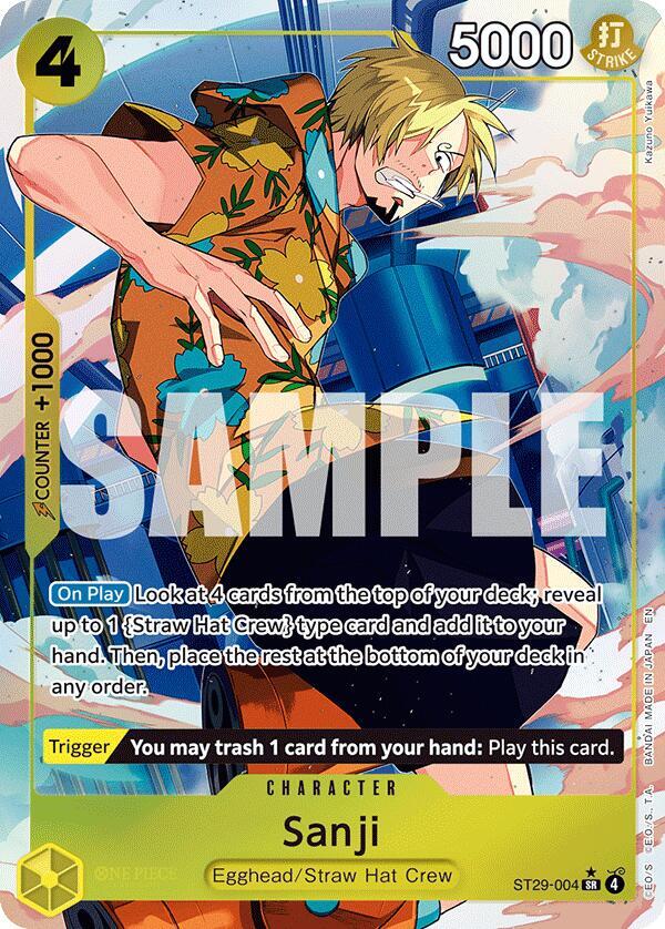 Sanji (Parallel) - Starter Deck 29: Egghead (ST-29)