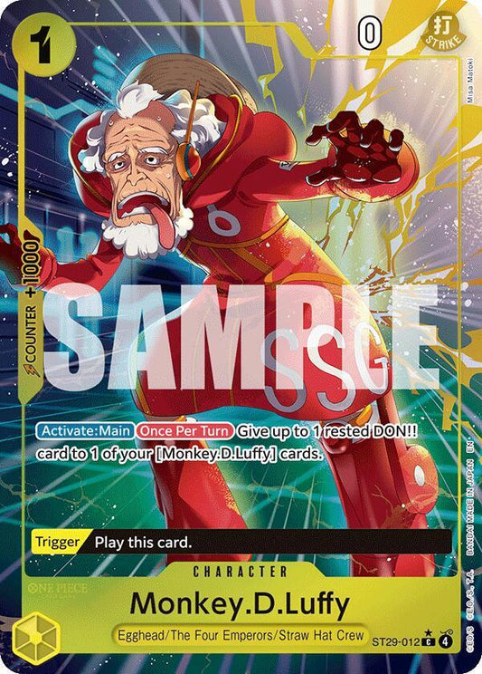 Monkey.D.Luffy (Parallel) - Starter Deck 29: Egghead (ST-29)