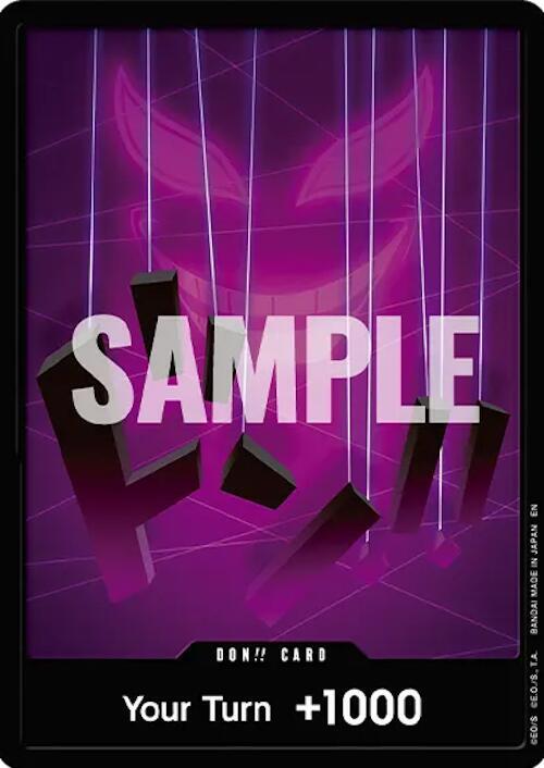 DON!! Card (Donquixote Doflamingo) (Double Pack Set Vol. 9) - The Azure Sea's Seven (OP14)