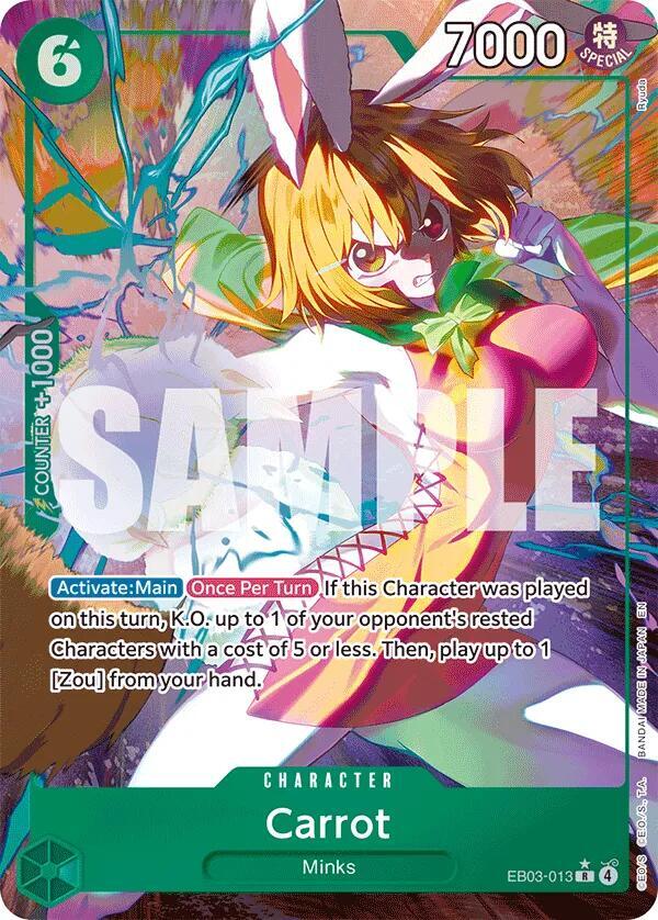 Carrot (Alternate Art) - Extra Booster: One Piece Heroines Edition (EB-03)