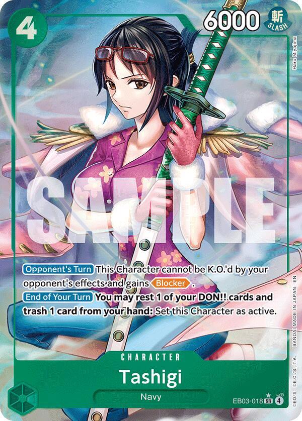 Tashigi (Alternate Art) - Extra Booster: One Piece Heroines Edition (EB-03)